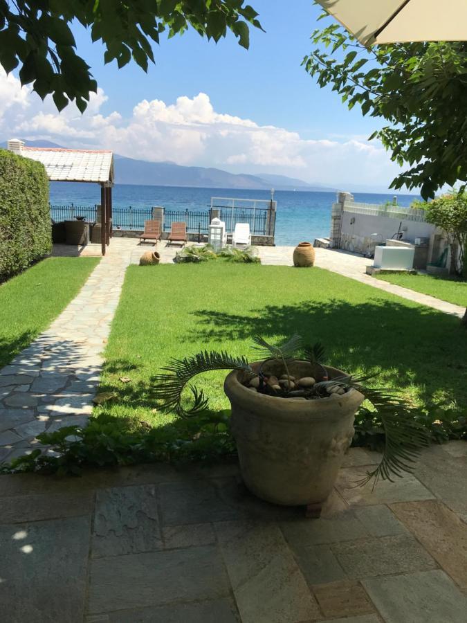 Private Luxury Villa My Beach House Longos  Eksteriør billede