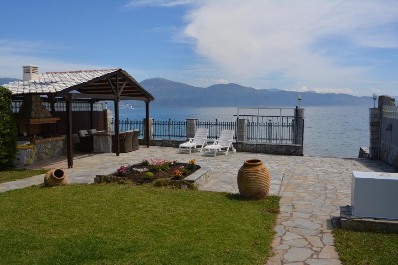 Private Luxury Villa My Beach House Longos  Eksteriør billede